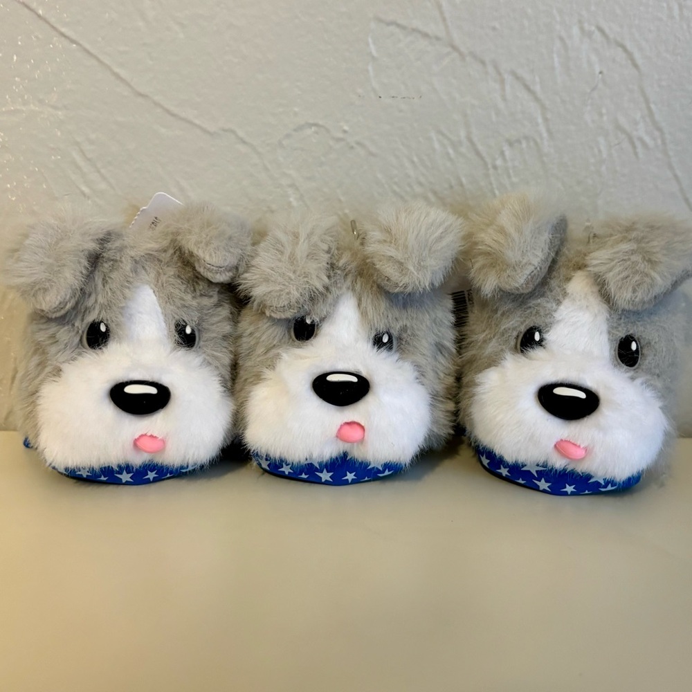 Bath & Body Works Fluffy Patriotic Summer 2026 Dog Puppy Sanitizer Holders x3